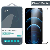 GOR iPhone 12 Pro Max 9D Hardening Tempered Full Cam Ekran Koruyucu