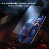 GOR iPhone 12-12 Pro 6.1 9D Hardening Tempered Full Cam Ekran Koruyucu
