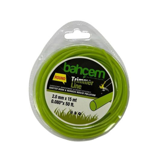 Ennalbur Trimmer Line Yuvarlak Misina 2 mm 15 Metre