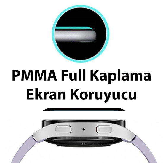 Ally Samsung Galaxy Watch 6 Classic 47mm PMMA Cam Ekran Koruyucu