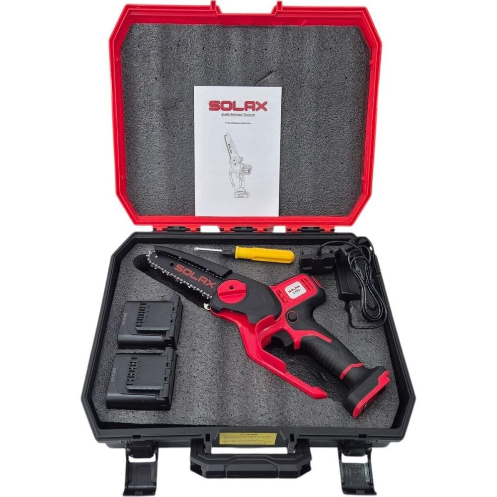 Solax 2102 Akülü Budama Testeresi 21 Volt 15 cm Pala