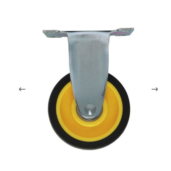 PA634 PC509 Taşıma Arabası PU Sabit Yedek Teker