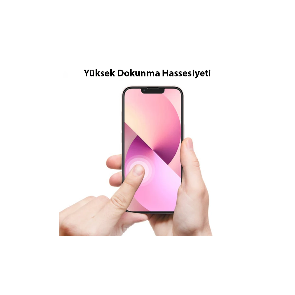 iPhone 13 6.1 Film Ön Arka Full Koruyucu Nano Hidrojel Koruyucu Set