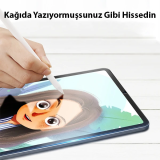 ALLY iPad Mini 6 (2021) ve Mini 7 (2024) Paper Like Film Darbe Emici P