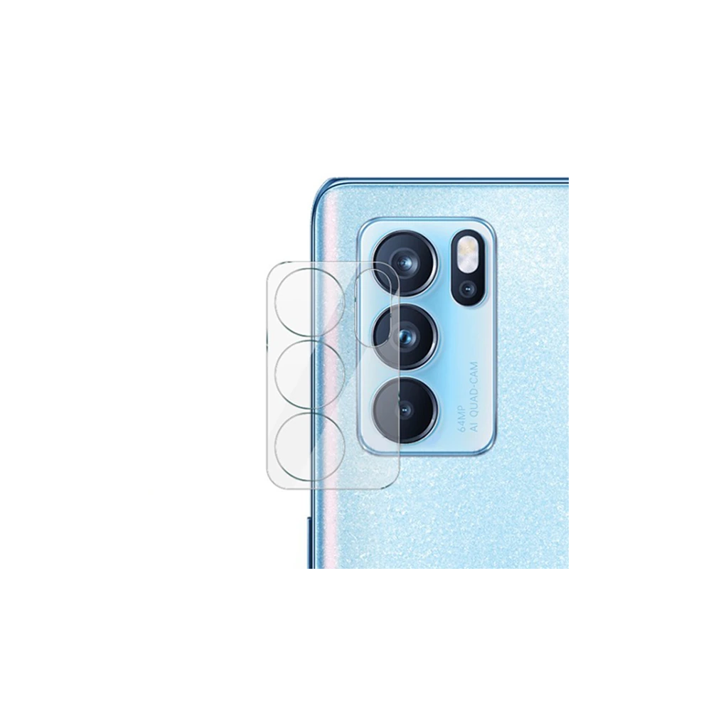 Oppo Reno6 Pro 3D Full Tempered Cam Kamera Koruyucu