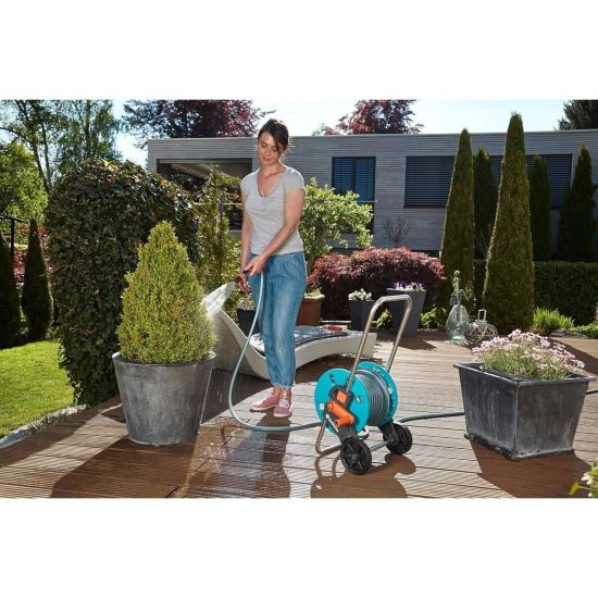 Gardena 18502-20 Hortum Arabası CleverRoll S Set