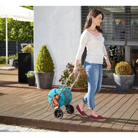 Gardena 18502-20 Hortum Arabası CleverRoll S Set