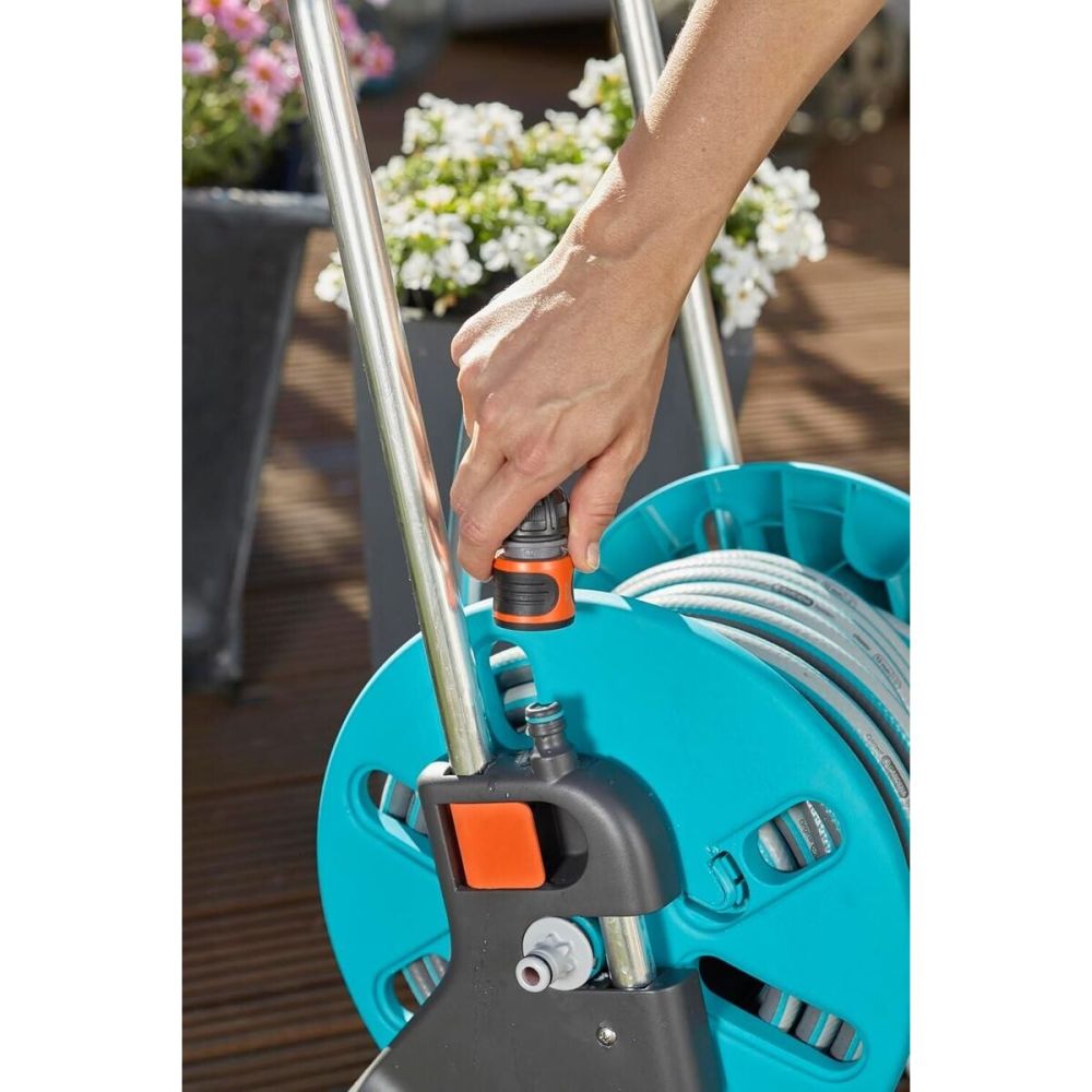 Gardena 18502-20 Hortum Arabası CleverRoll S Set
