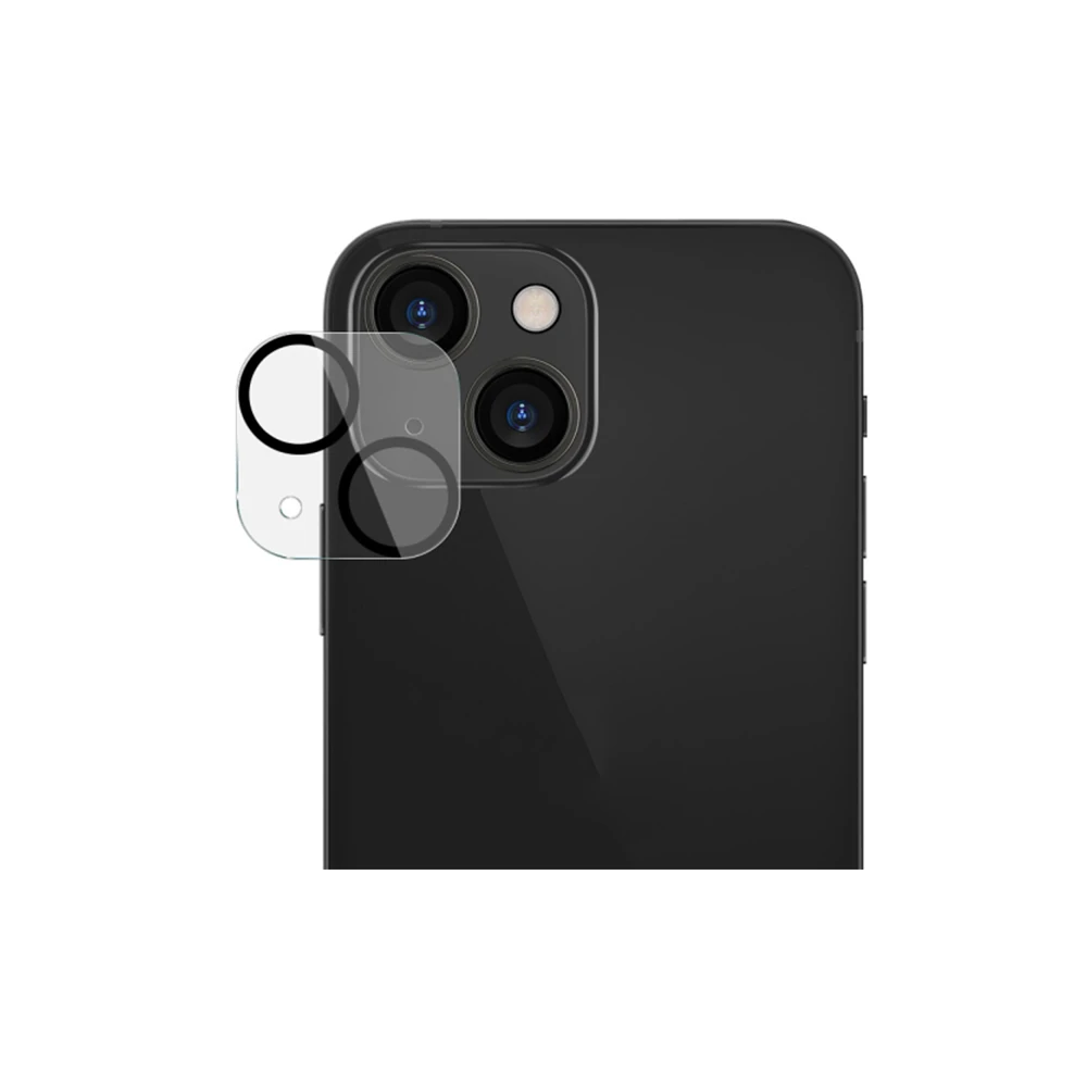 ALLY İPhone 13-13 Mini 3D Full Tempered Glass Cam Kamera Koruyucu