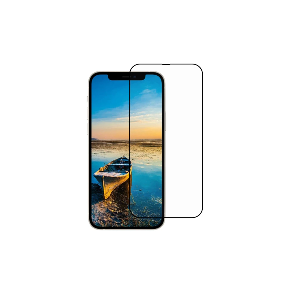 Ally iPhone 13 Mini 5.4 9D Full Tempered Cam Ekran Koruyucu