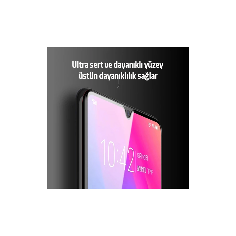 Ally Xiaomi Redmi 10 -Note 10 Full Glue-Tempered Cam Ekran Koruyucu