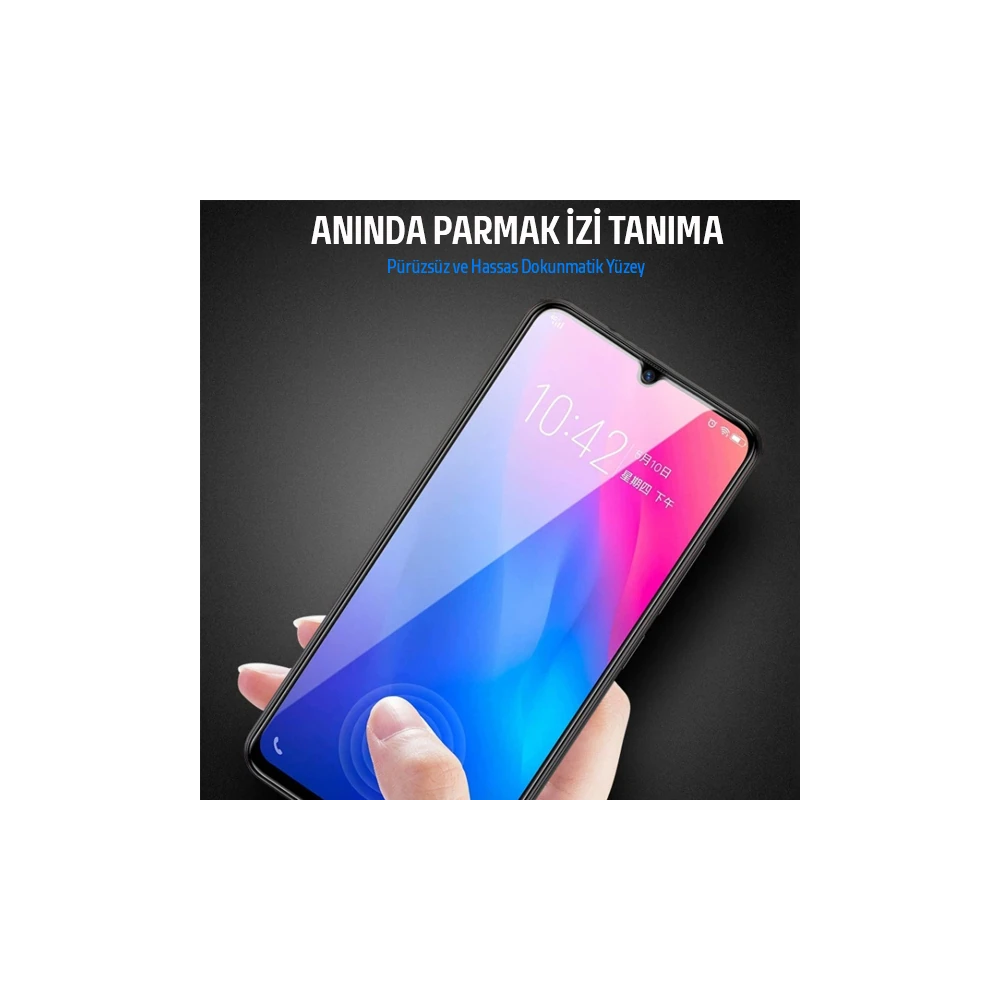 Ally SM Galaxy A32 Full Glue-Tempered Cam Ekran Koruyucu