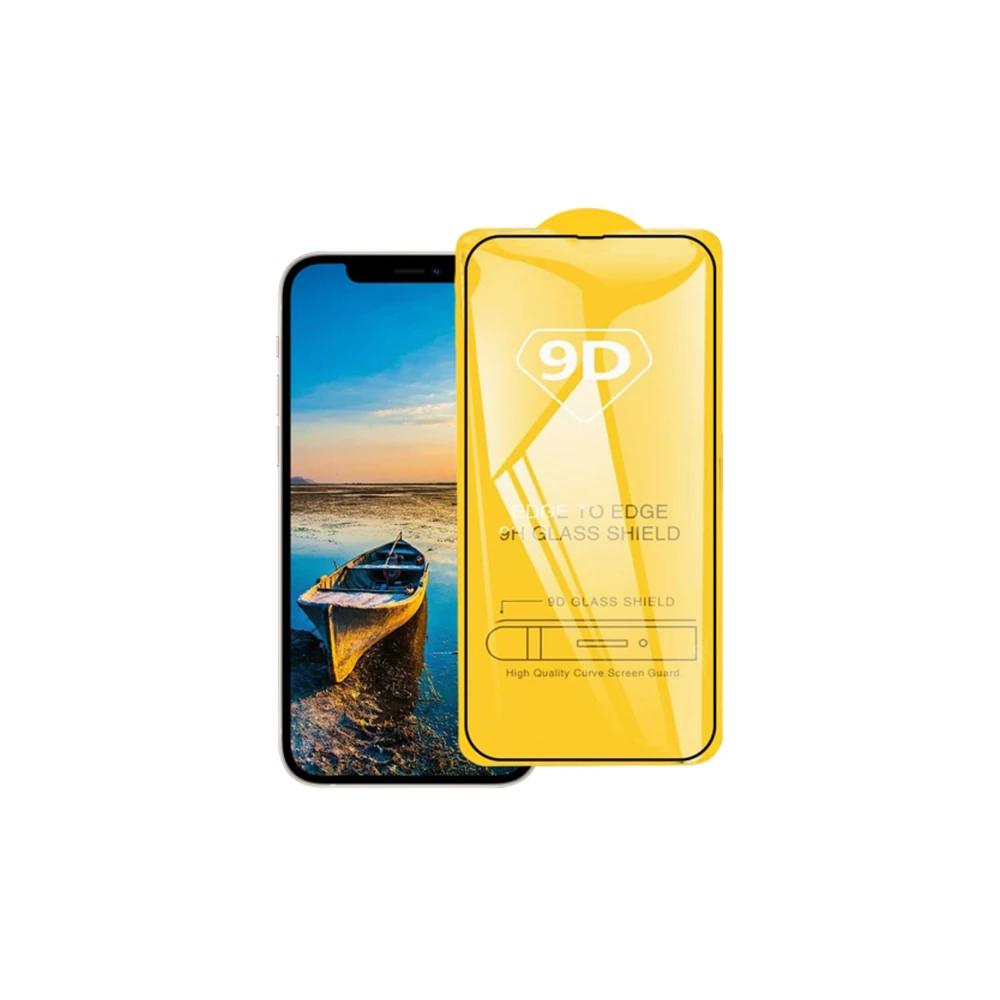Ally iPhone 13 Pro Max 6.7 Full Glue-Tempered Cam Ekran Koruyucu