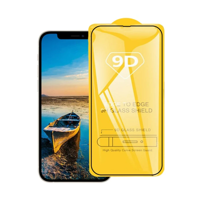 Ally iPhone 13 Pro Max 6.7 Full Glue-Tempered Cam Ekran Koruyucu