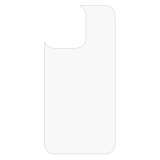 Ally iPhone 13 Pro Max 6.7 Tempered Şeffaf Arka Cam Koruyucu
