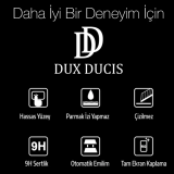 Dux Ducis Redmi Note 10 Pro -K40+Pro Tempered Cam Ekran Koruyucu 9D Fu