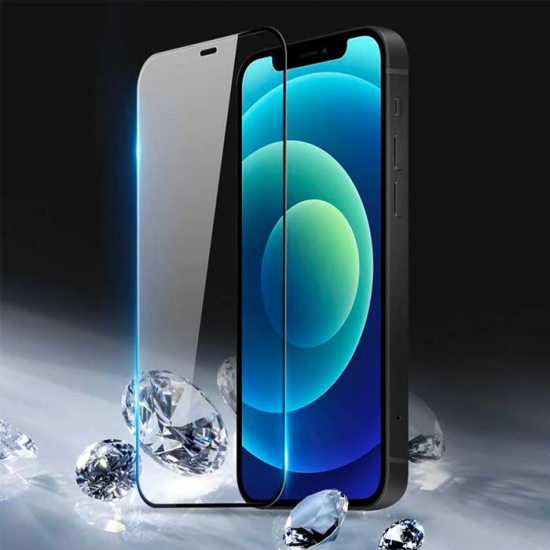Dux Ducis iPhone 12 Mini 5.4 Tempered Cam Ekran Koruyucu 10D Full Kapl