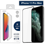 Dux Ducis iPhone 11 Pro Max Tempered Cam Ekran Koruyucu 10D Full Kapla