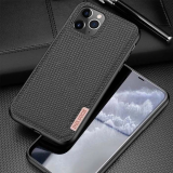 Dux Ducis Fino Serisi iPhone 11 Pro 5.8inç Kılıf Premium Dokuma Siliko