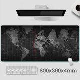 ALLY Dünya Desenli RGB Led Işıklı Oyuncu Mouse Pad 300*800*4MM
