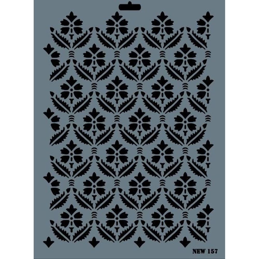 Rich New Seri N-157 Stencil 35x25 cm