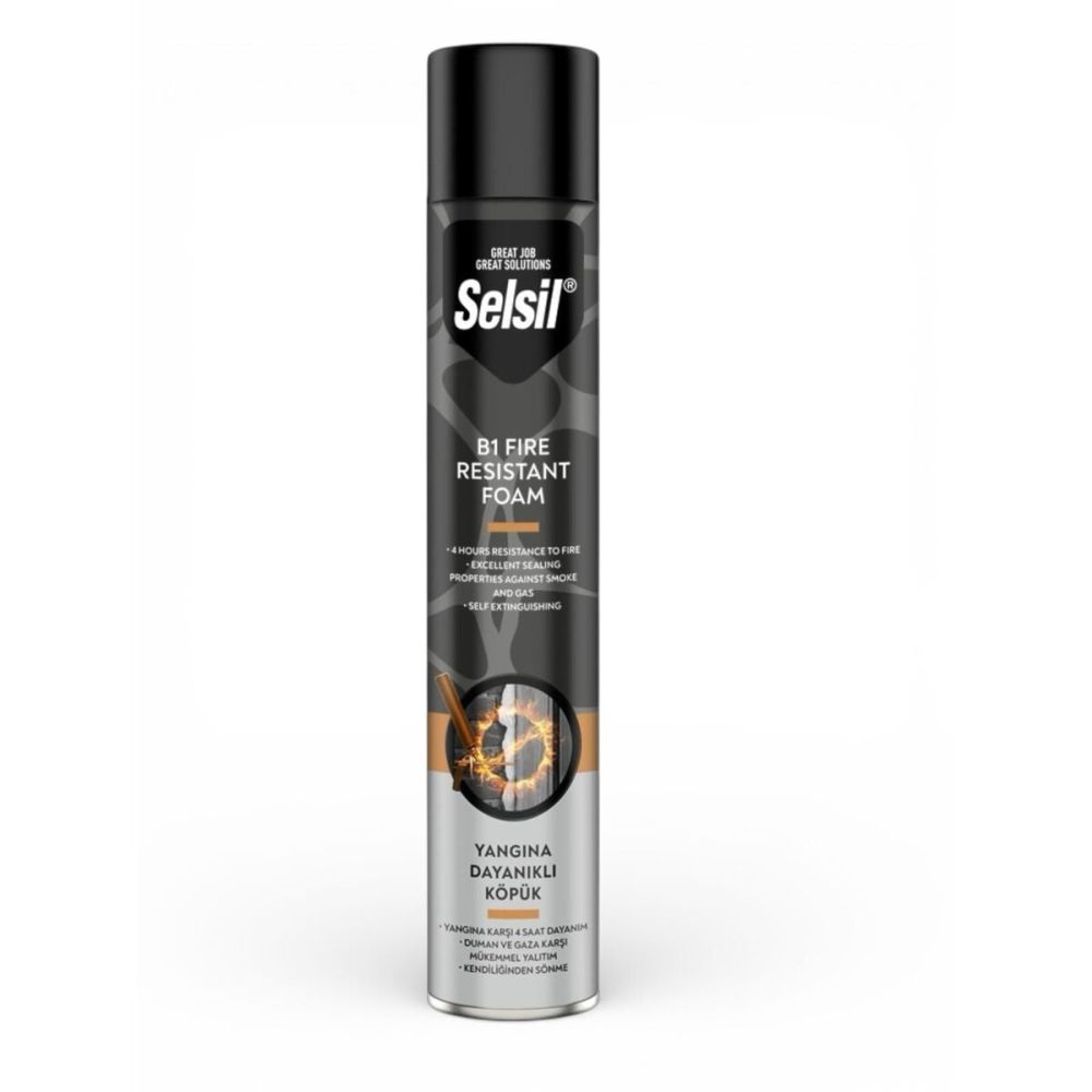 Selsil B1 Yangına Dayanıklı Köpük 750 ml