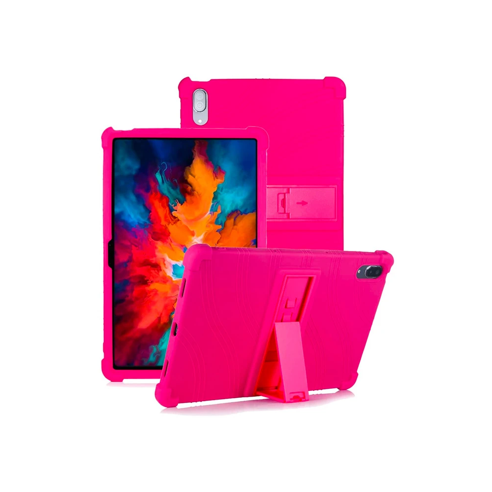 ALLY Lenovo Tab P11 Pro TB-J706 Standlı Silikon Kılıf Tablet Kılıfı