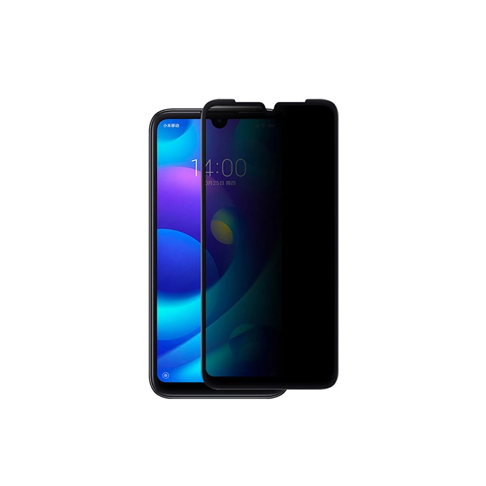 Xiaomi Mi Play 3D Privacy Gizlilik 3d Full Kırılmaz Cam Koruyucu Anti-
