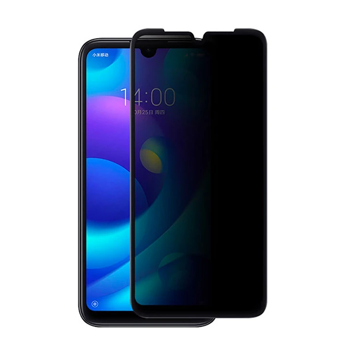 Xiaomi Mi Play 3D Privacy Gizlilik 3d Full Kırılmaz Cam Koruyucu Anti-