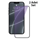 Baseus iPhone 13 Pro Max 0.3mm Full Çerçeve Cam Ekran Koruyucu 2 Adet 