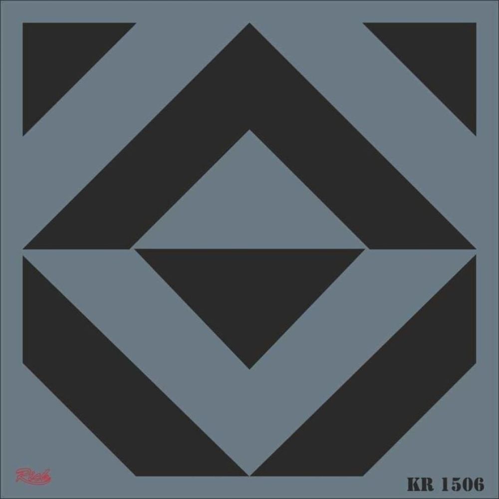 Rich KR 1506 Fayans Stencil 30X30 cm