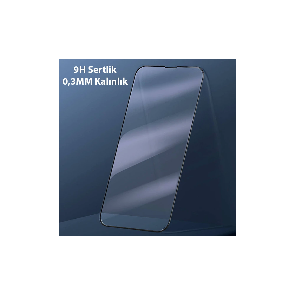 Baseus iPhone 13 Mini 0.3mm Full Çerçeve Cam Ekran Koruyucu 2 Adet