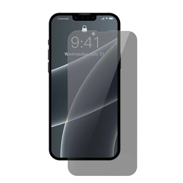 Baseus iPhone 13 Mini Privacy Hayalet Cam Ekran Koruyucu 2 Adet Set