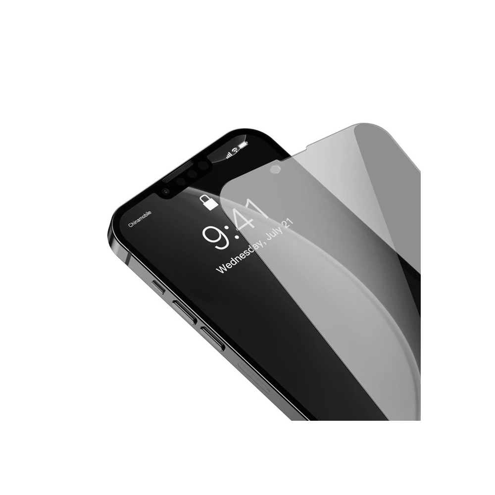 Baseus iPhone 13 Mini Privacy Hayalet Cam Ekran Koruyucu 2 Adet Set