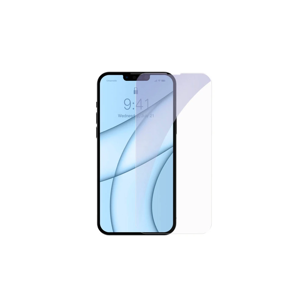 Baseus iPhone 13 Mini 0.3mm Göz Korumalı Full Cam Ekran Koruyucu 2 Ade