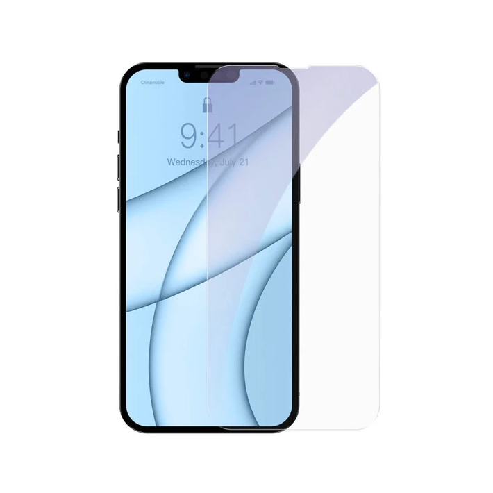 Baseus iPhone 13 Mini 0.3mm Göz Korumalı Full Cam Ekran Koruyucu 2 Ade