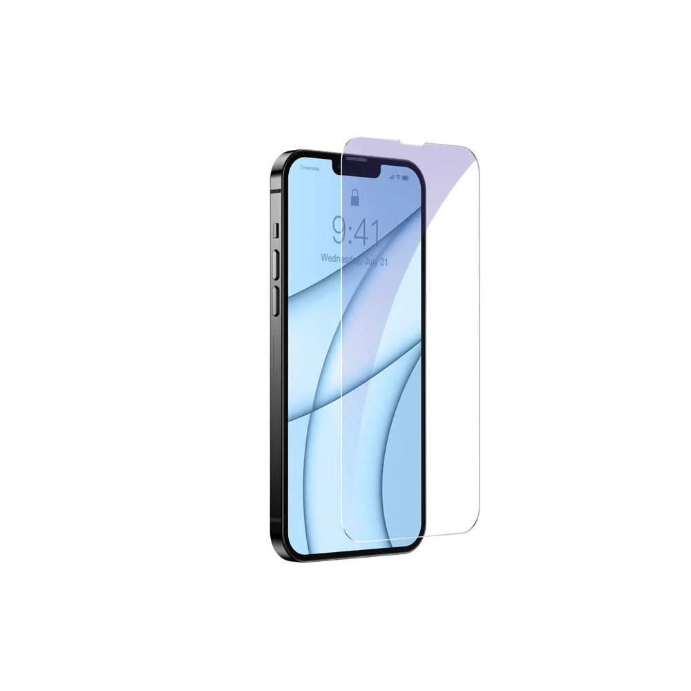 Baseus iPhone 13 Mini 0.3mm Göz Korumalı Full Cam Ekran Koruyucu 2 Ade