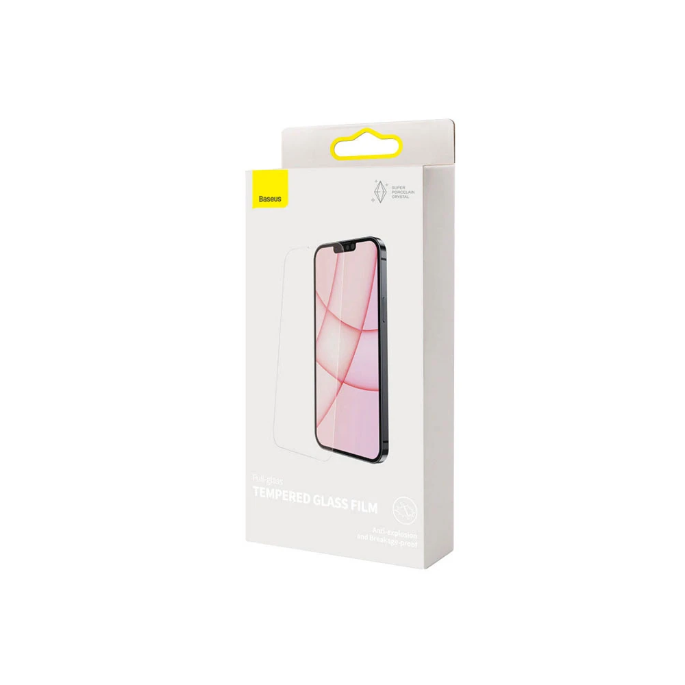 Baseus iPhone 13 Pro Max 0.3mm Tempered Full Cam Ekran Koruyucu 2 Adet