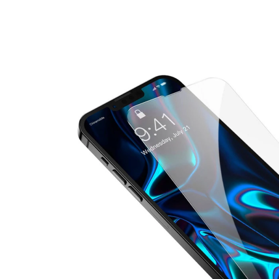 Baseus iPhone 13 Mini 0.3mm Tempered Full Cam Ekran Koruyucu 2 Adet Se