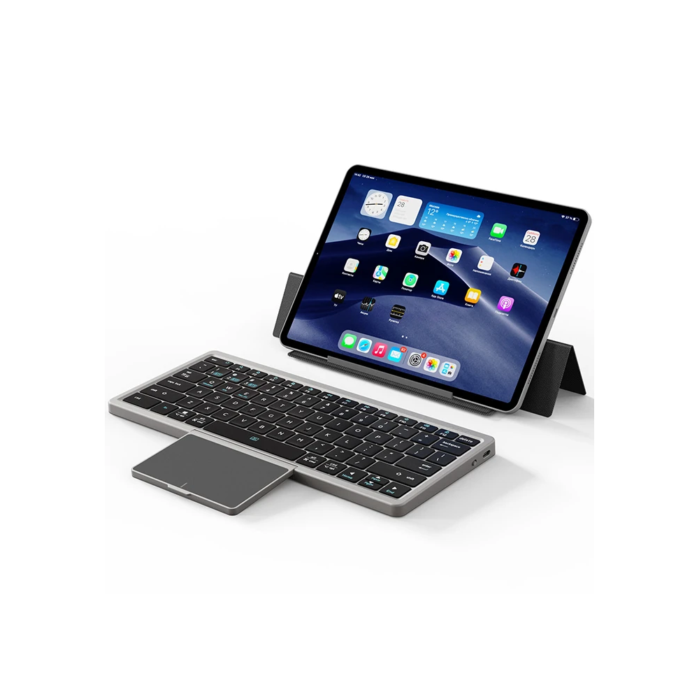Dux Ducis Universal OK Series Kablosuz Bluetooth Klavye Touchpad Kılıf