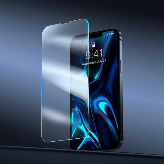 Baseus iPhone 13 Mini 0.3mm Tempered Full Cam Ekran Koruyucu 2 Adet Se