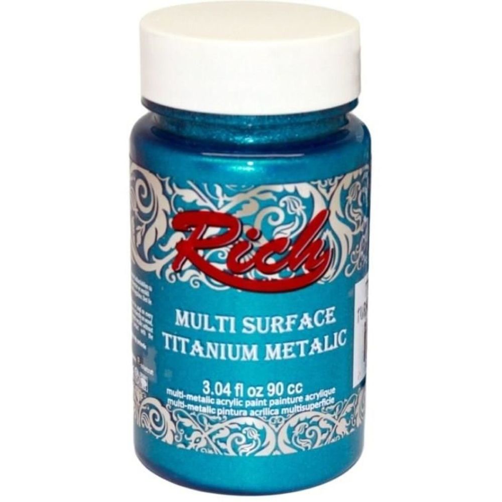 Rich Multi Surface Titanium 2572 Turkuaz Metalik 90 cc