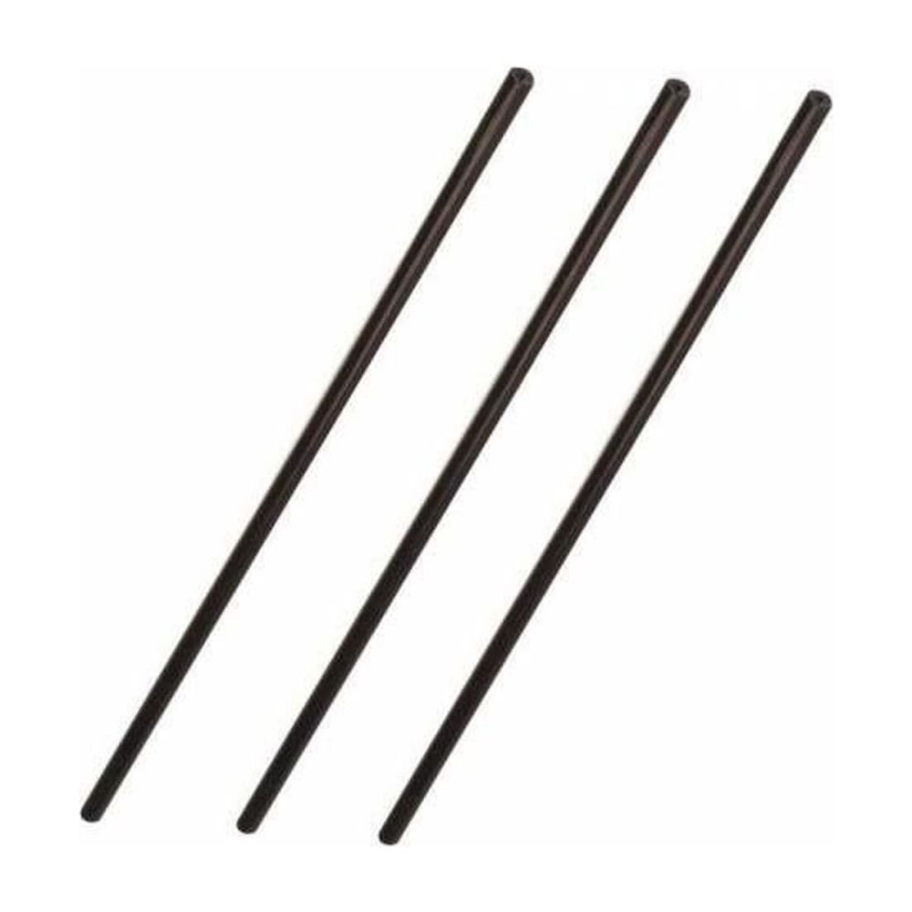 Mum Sıcak Silikon Siyah 6,2 mm 30 Cm 3 Adet