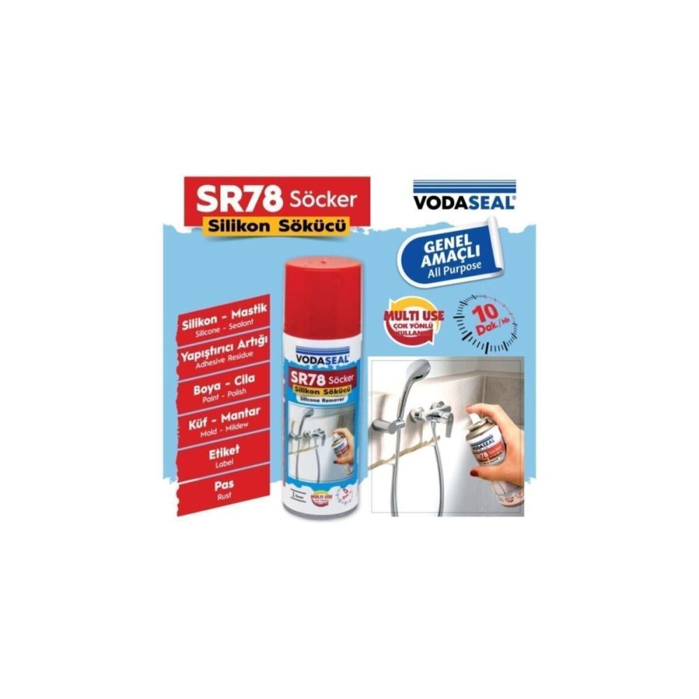 Vodaseal SR78 Söcker Silikon Sökücü Sprey 200 ml