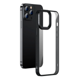 Baseus Crystal iPhone 13 Pro 6.1 Kılıf Jel Çerçeve Zırhlı Silikon Kılı