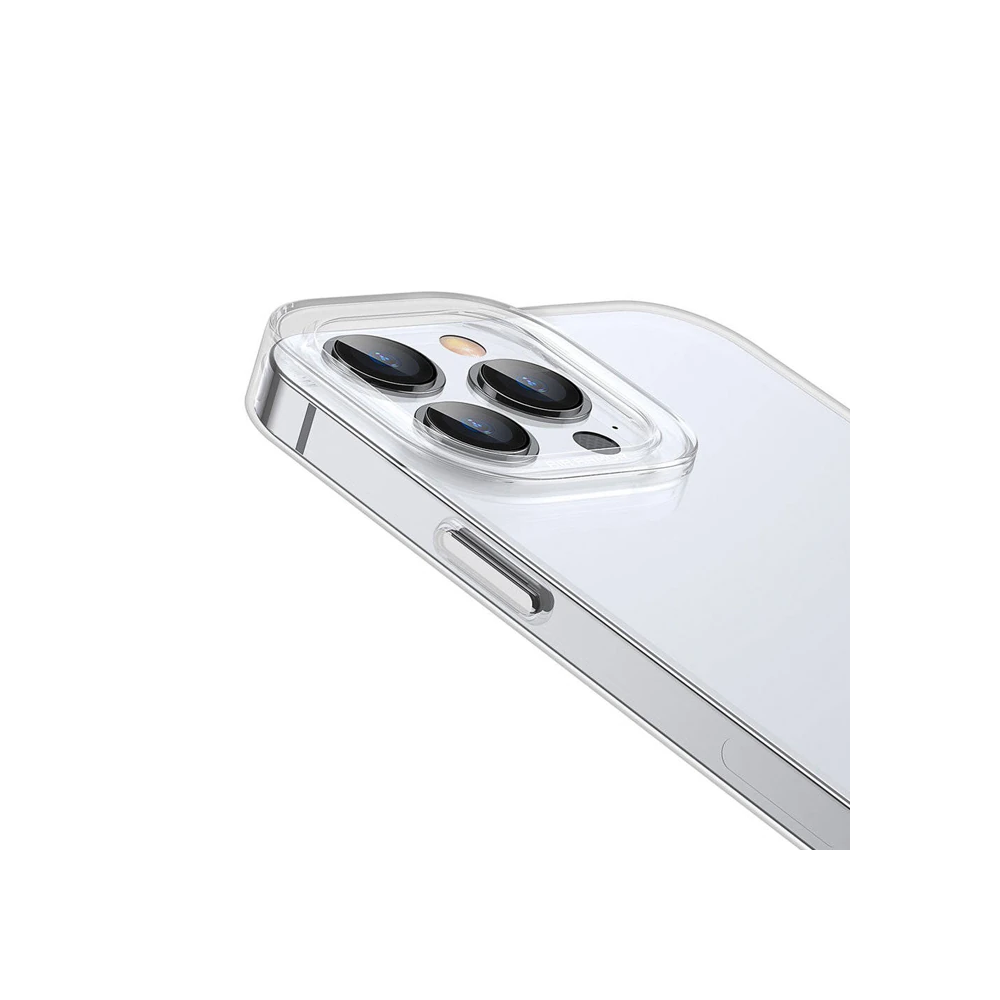 Baseus Simple Case iPhone 13 Pro İnce Silikon Şeffaf Kılıf