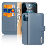 Dux Ducis iPhone 12 Pro Max Kılıf Mıknatıslı Cüzdanlı Deri Kılıf Hivo 