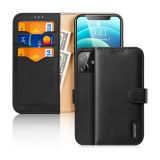 Dux Ducis iPhone 12 - 12 Pro Kılıf Mıknatıslı Cüzdanlı Deri Kılıf Hivo