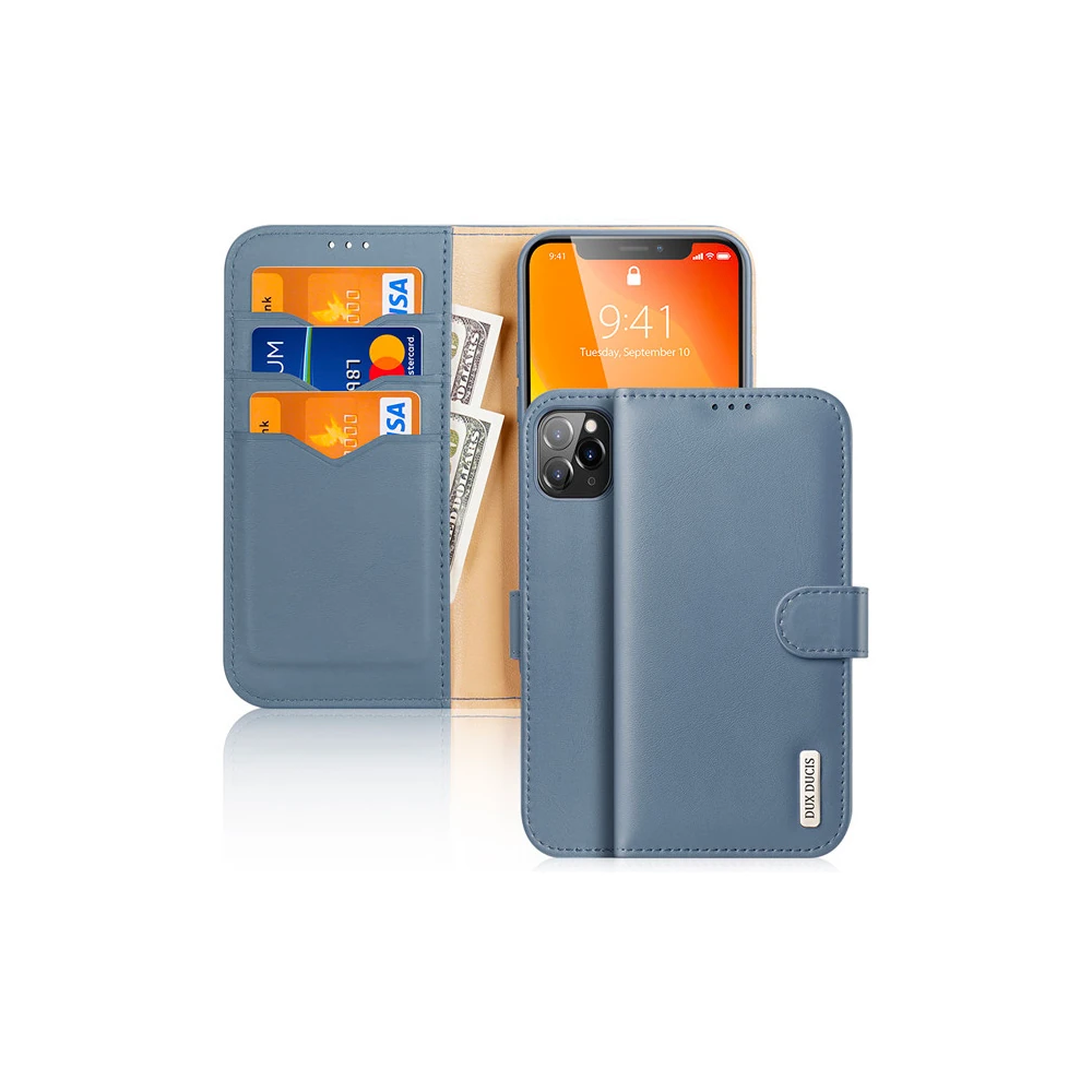 Dux Ducis iPhone 11 Pro Max Kılıf Mıknatıslı Cüzdanlı Deri Kılıf Hivo 