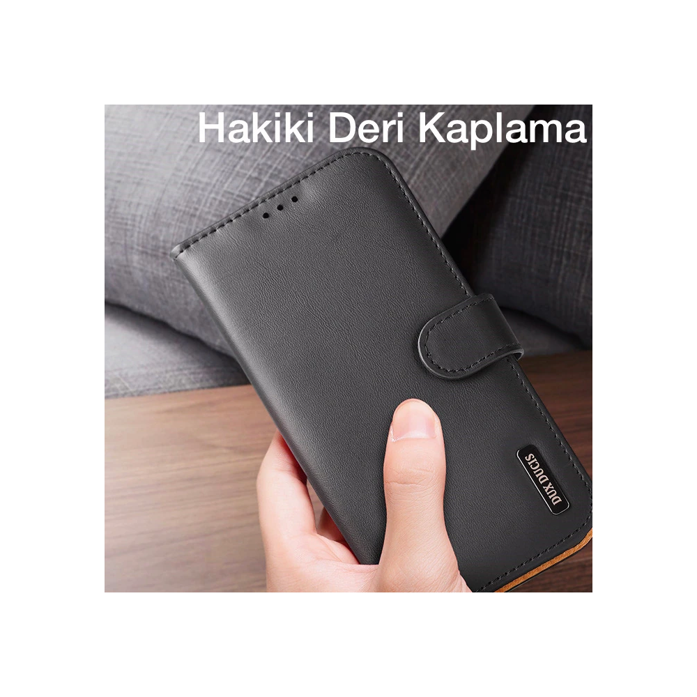 Dux Ducis iPhone 11 Pro 5.8inç Kılıf Mıknatıslı Cüzdanlı Deri Kılıf Hi